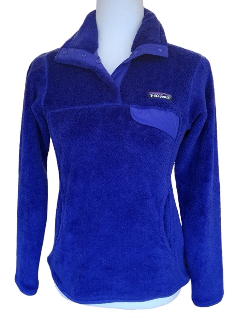 Patagonia Royal Blue Snap-T Fleece Pullover